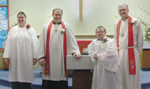 A very special confirmation and welcome