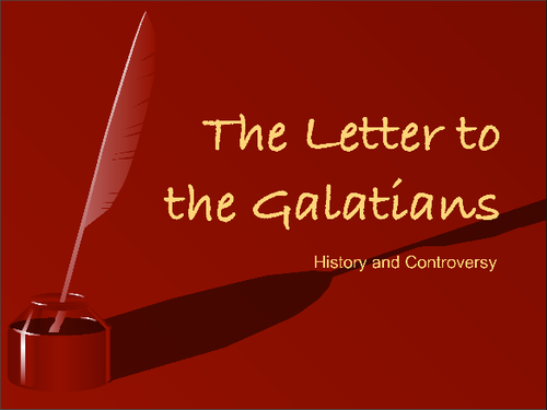 Sermon July 7th, 2013 - Galatians 6 - Living by the Spirit