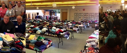 What it Takes to Run the Mount Olive Annual Clothing Give-Away 